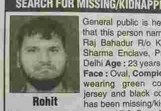 Rohit missing from Delhi New Delhi