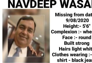 Navdeep Wasal missing from Delhi New Delhi