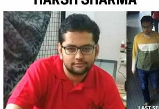 Harsh Sharma missing from Bombay Maharashtra