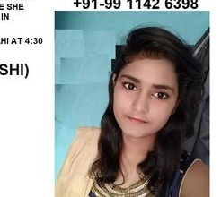 Janvi Kumari missing from Shahdra Delhi New Delhi