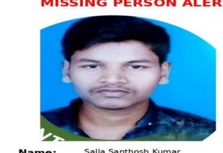 Salla santhosh kumar missing from Bhubaneswar Odisha